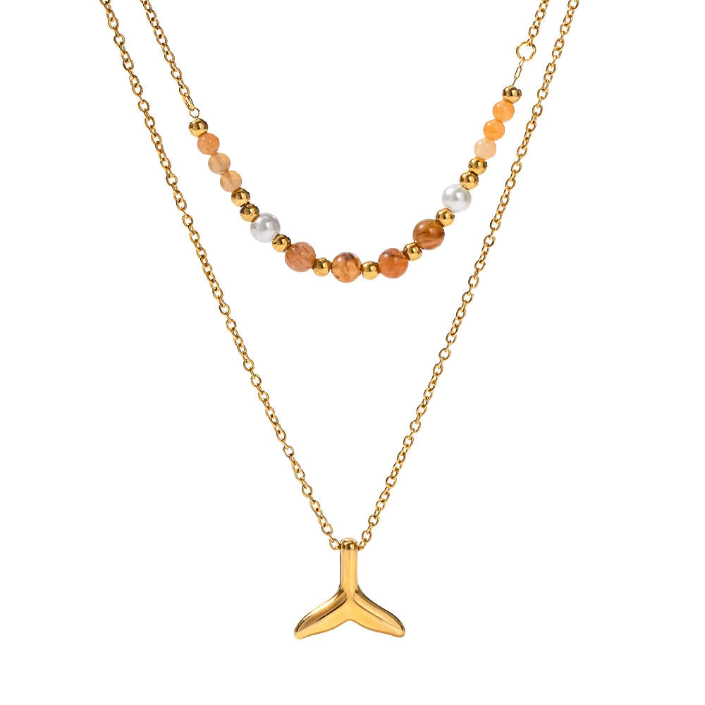 Layered Fishtail Necklace