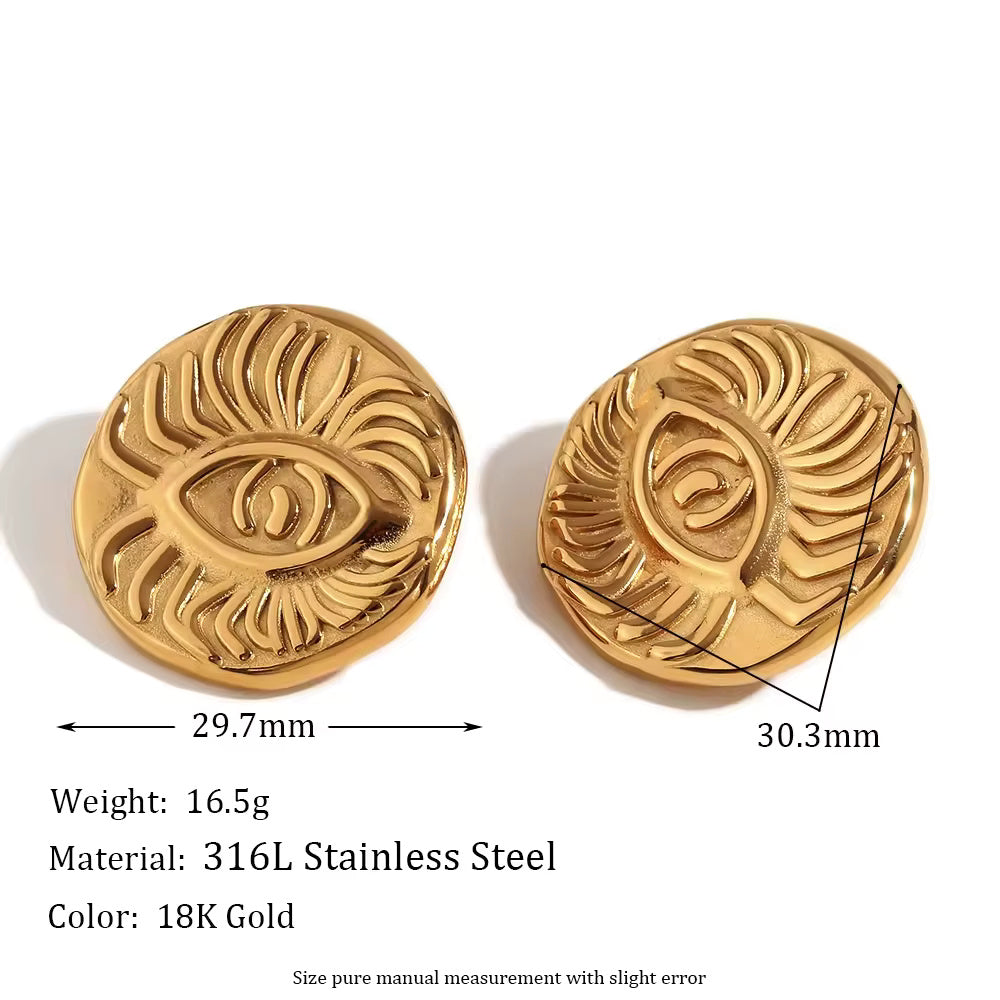 Stainless Geometric Studs
