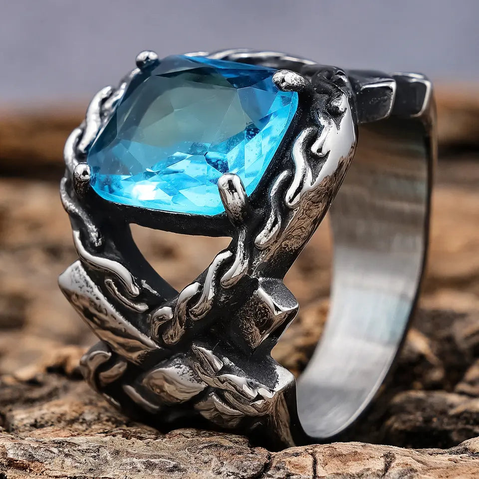 vintage stone rings