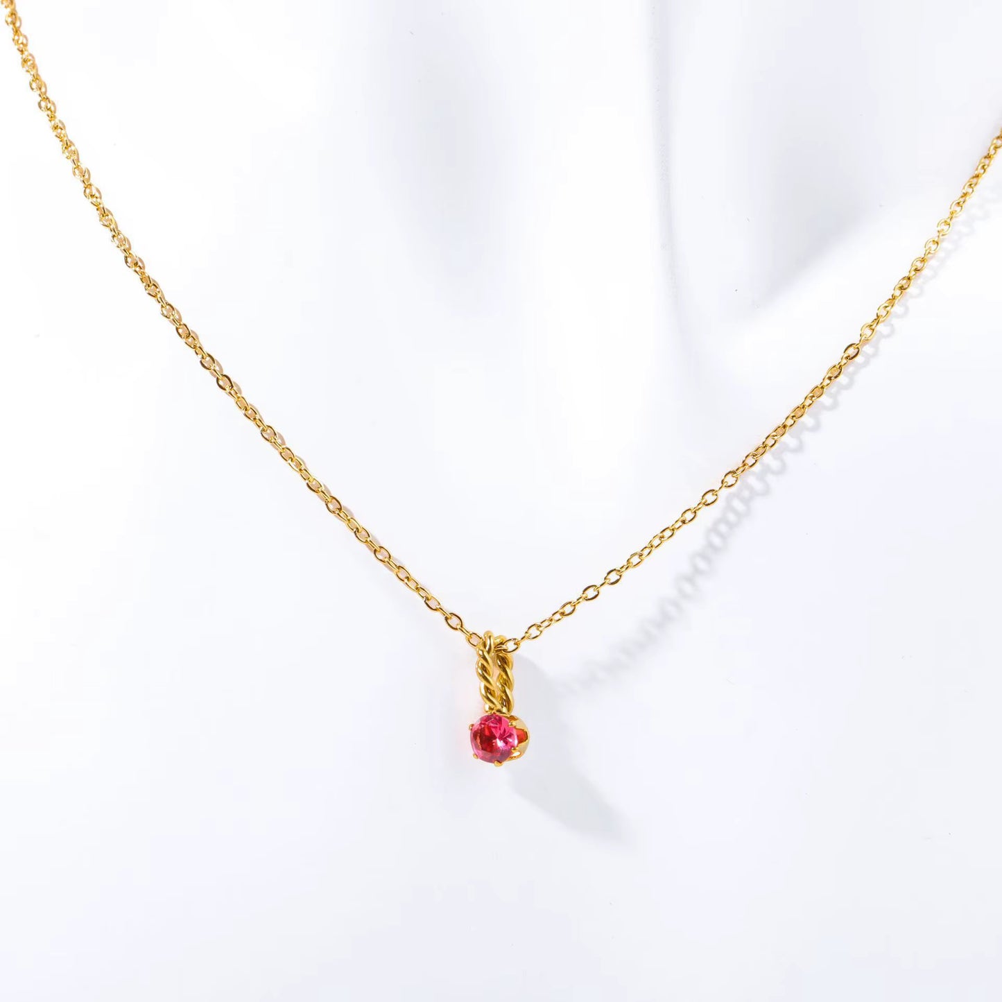 Zodiac Gemstone Necklace