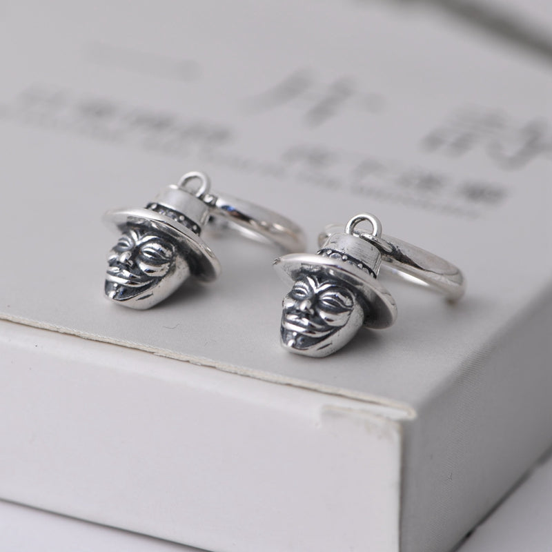 Grimace Cowboy Earrings