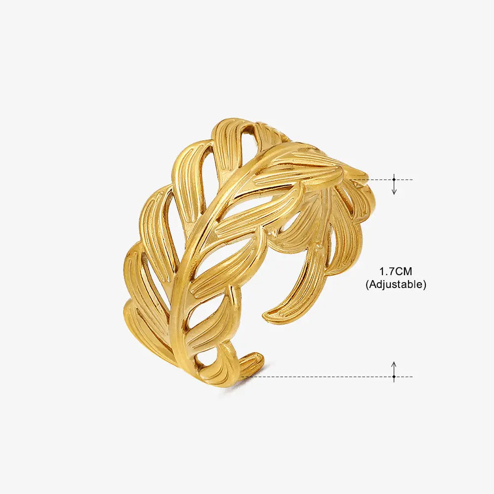 Gold Knuckle Ring