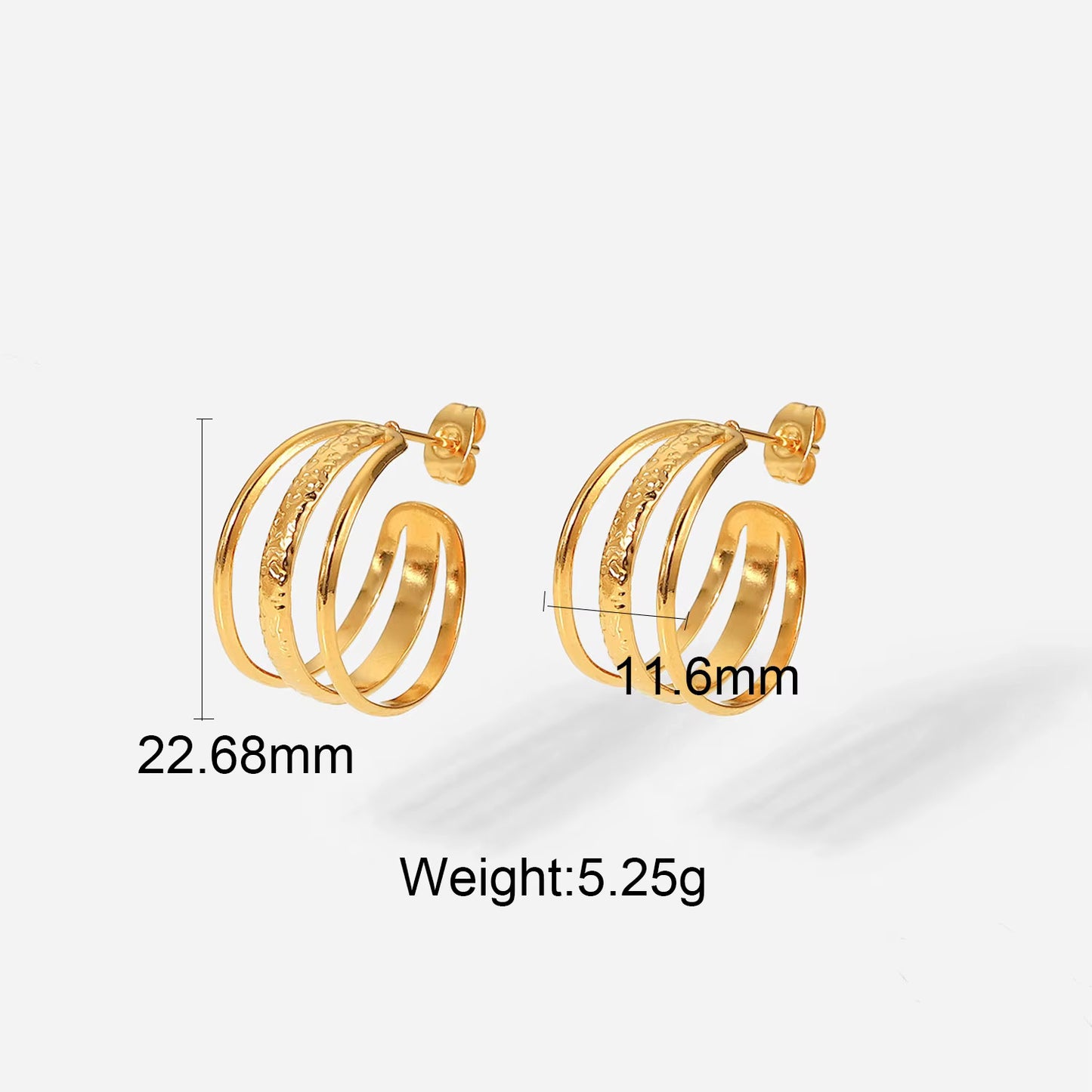Exaggerated Geometric Earrings