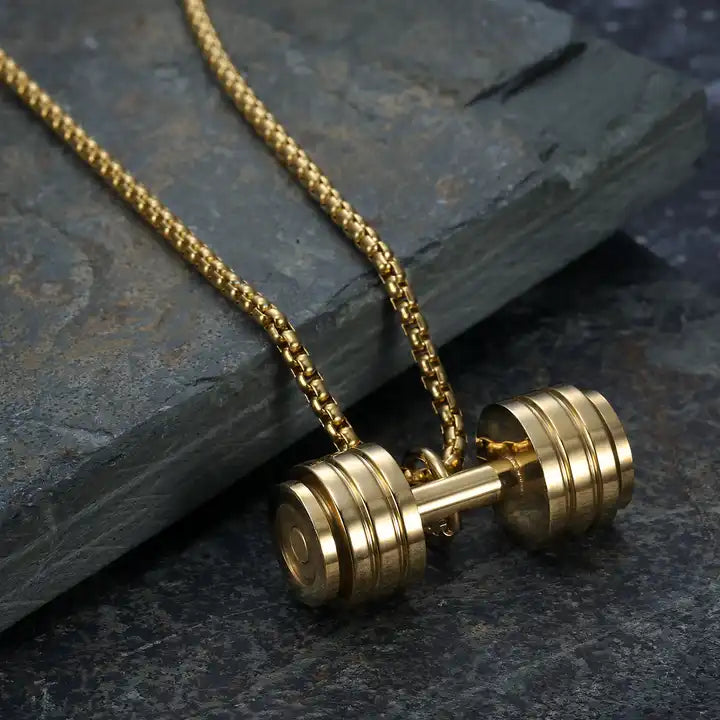 Dumbbell Gym Pendant