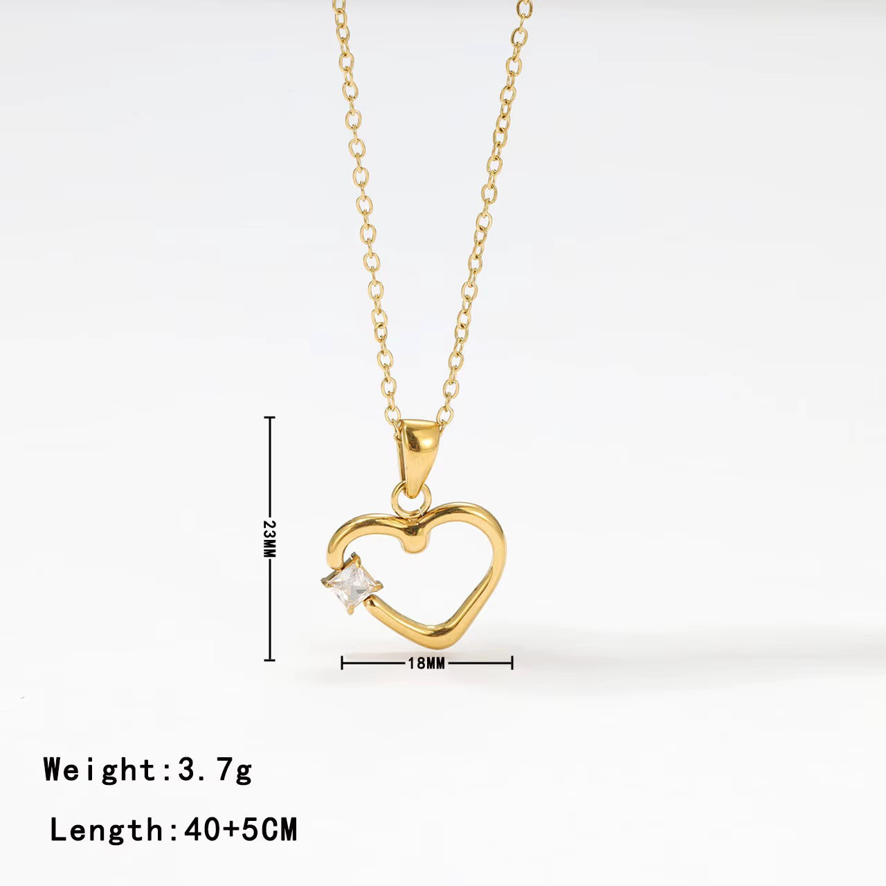 Gem Heart Necklace