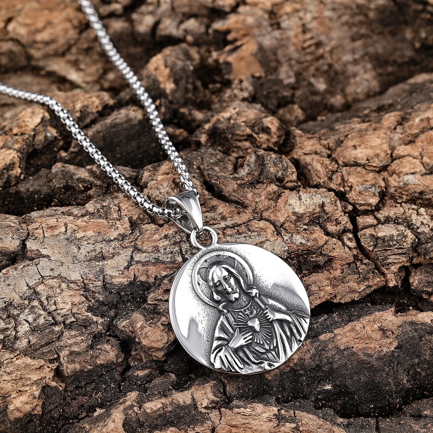 Sacred Heart Medallion