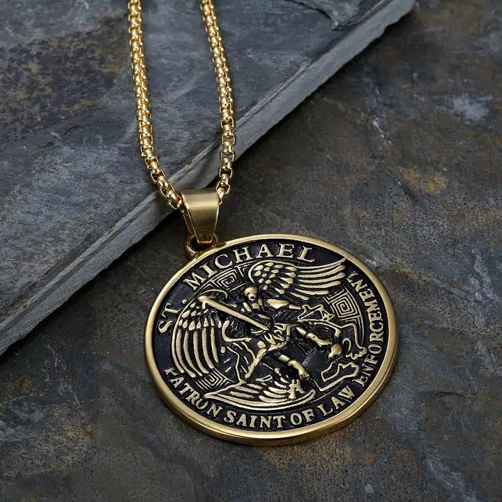 Saint Michael Medal Pendant