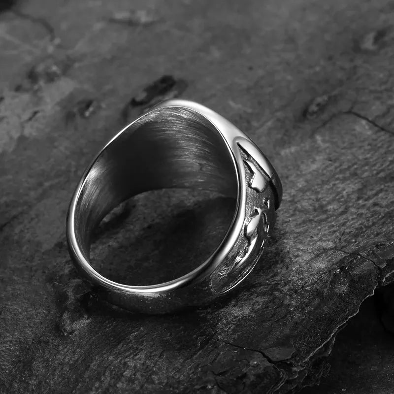Lyre Emblem Ring