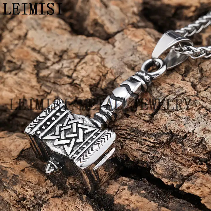 Thor's Hammer Mjolnir Pendant