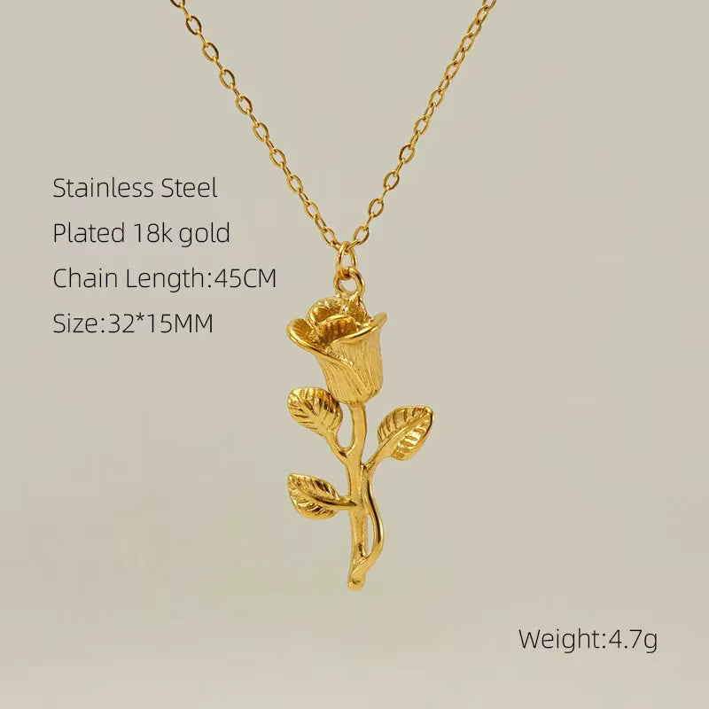 Golden Nature Necklace
