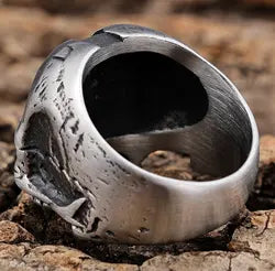 Multi Face skull ring