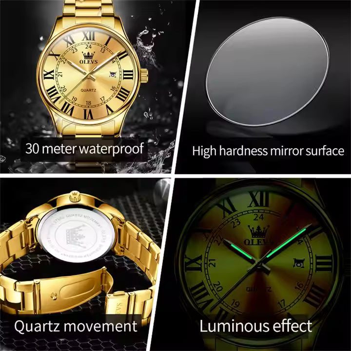 Silver Quartz Watch