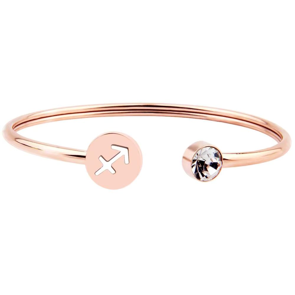 Crystal Zodiac Cuff