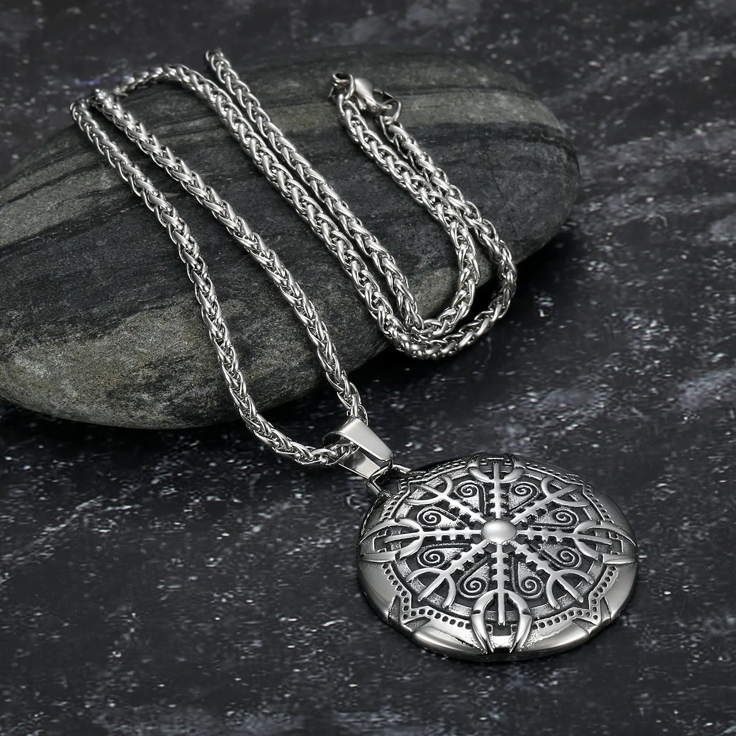 Vegvisir Compass Pendant