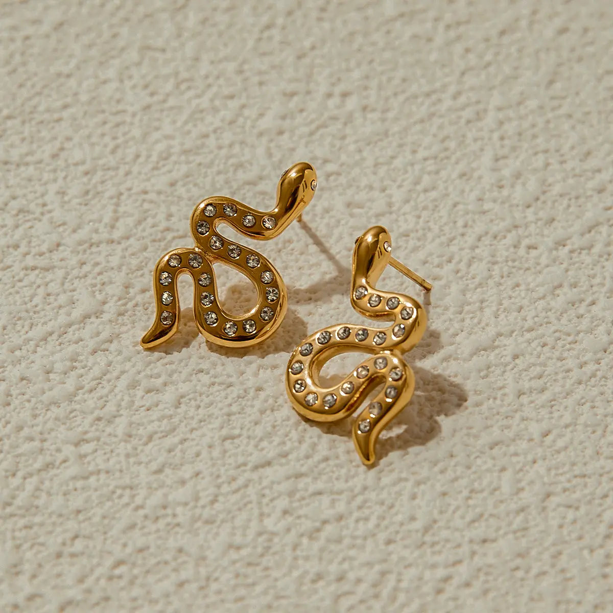 Waterproof Snake Earrings