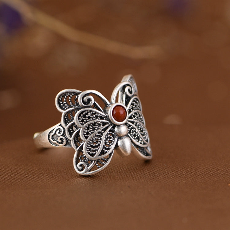 Butterfly Adjustable Ring