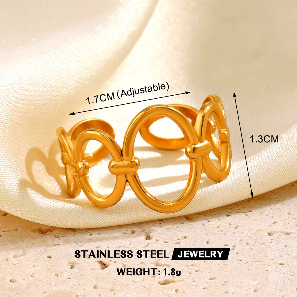 Gold Stack Rings