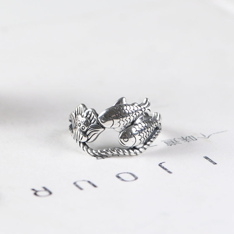 Cute Goldfish Ring
