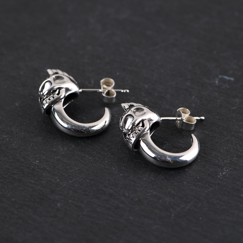 Rock Skull Earrings