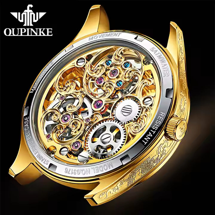 Golden Dragon Tourbillon Watch