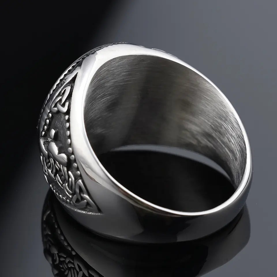Vegvisir Compass Ring