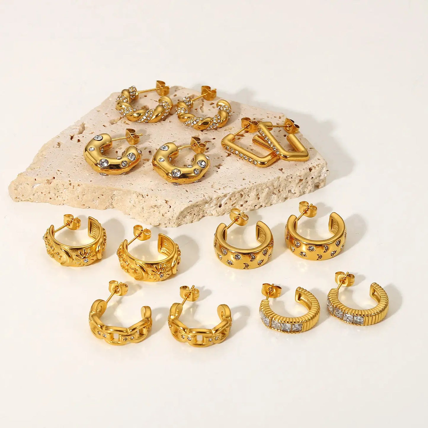 Huggie Hoop Earrings
