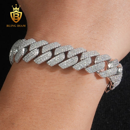 Moissanite Cuban Bracelet