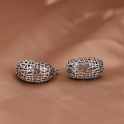 Hollow Mesh Earrings