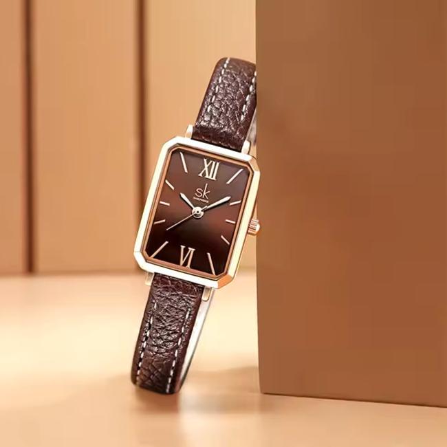 Brown Gold Watch