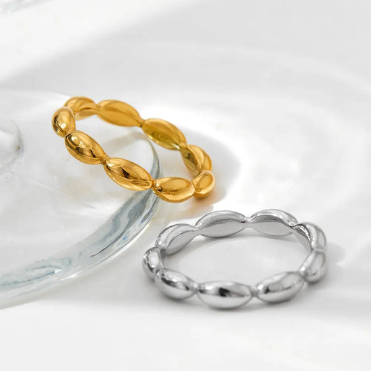 Gold Bead Ring