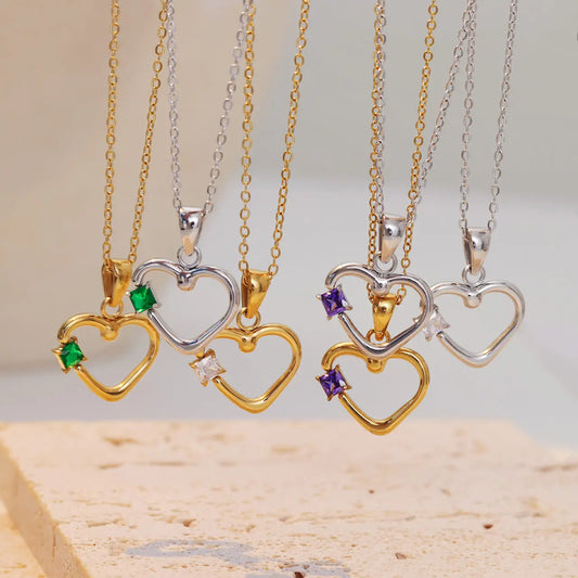Gem Heart Necklace