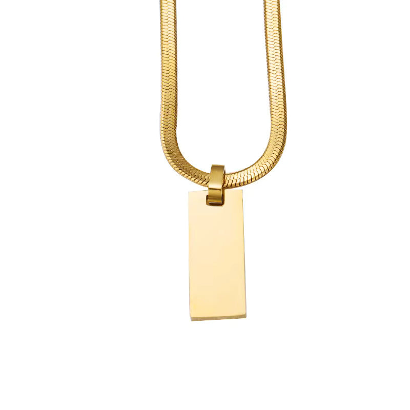 Rectangle Necklace