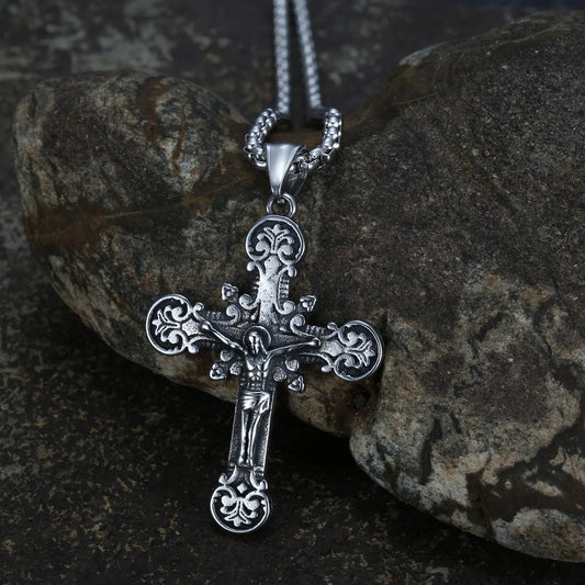 Gothic Crucifix Pendant