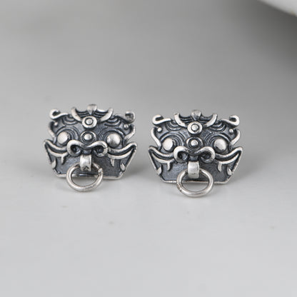 Taotie Earrings