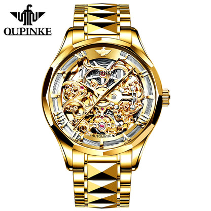 Silver Tourbillon Watch