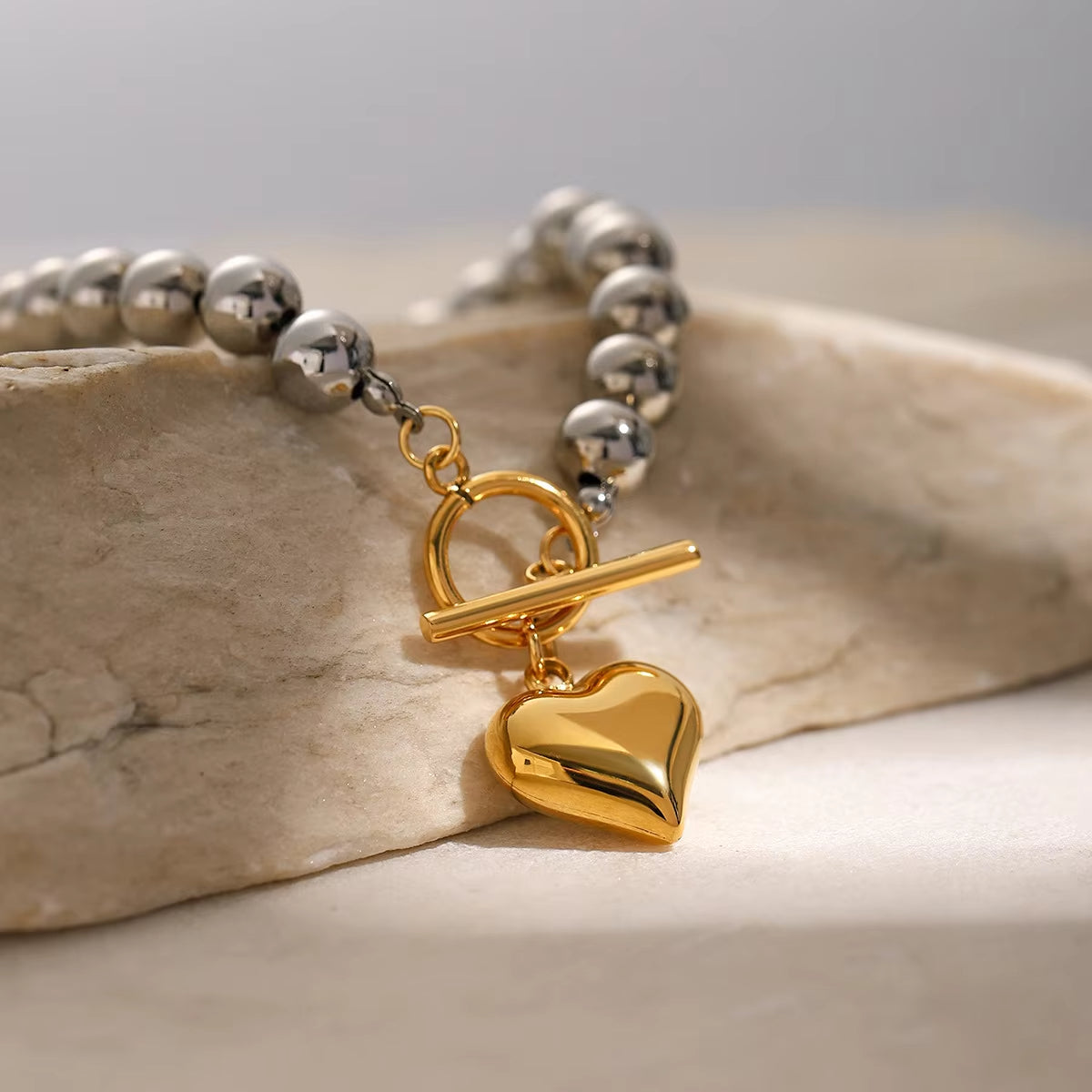 Heart Charm Bracelet