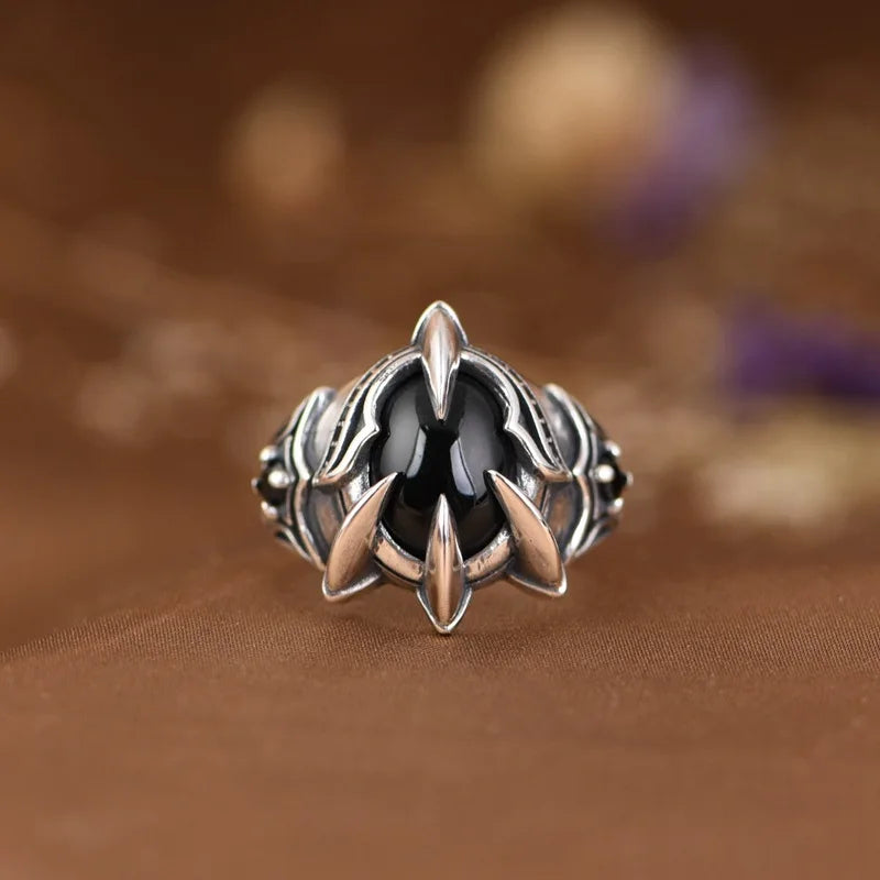 Black Stone Ring
