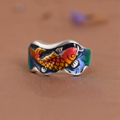 Drip Fish Ring