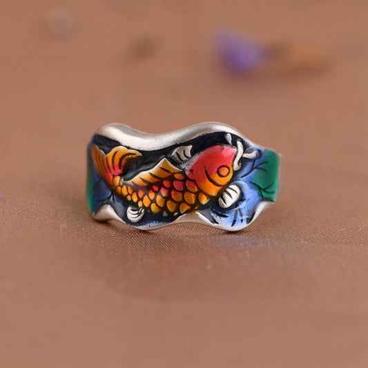 Drip Fish Ring