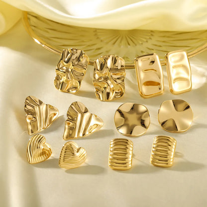 Gold Geometric Earrings