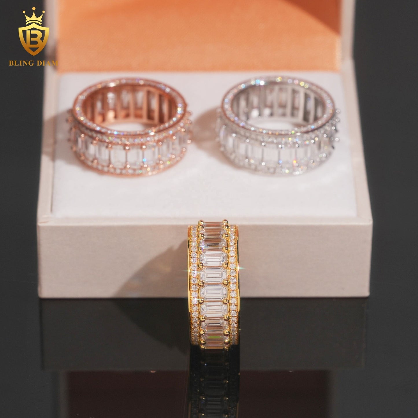Moissanite Rings