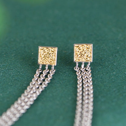 Long Fringe Earrings