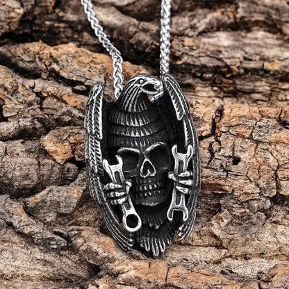 Skull Wing Pendant