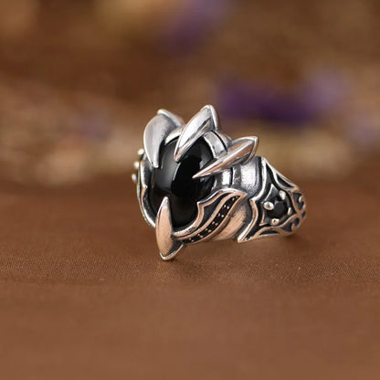 Black Stone Ring