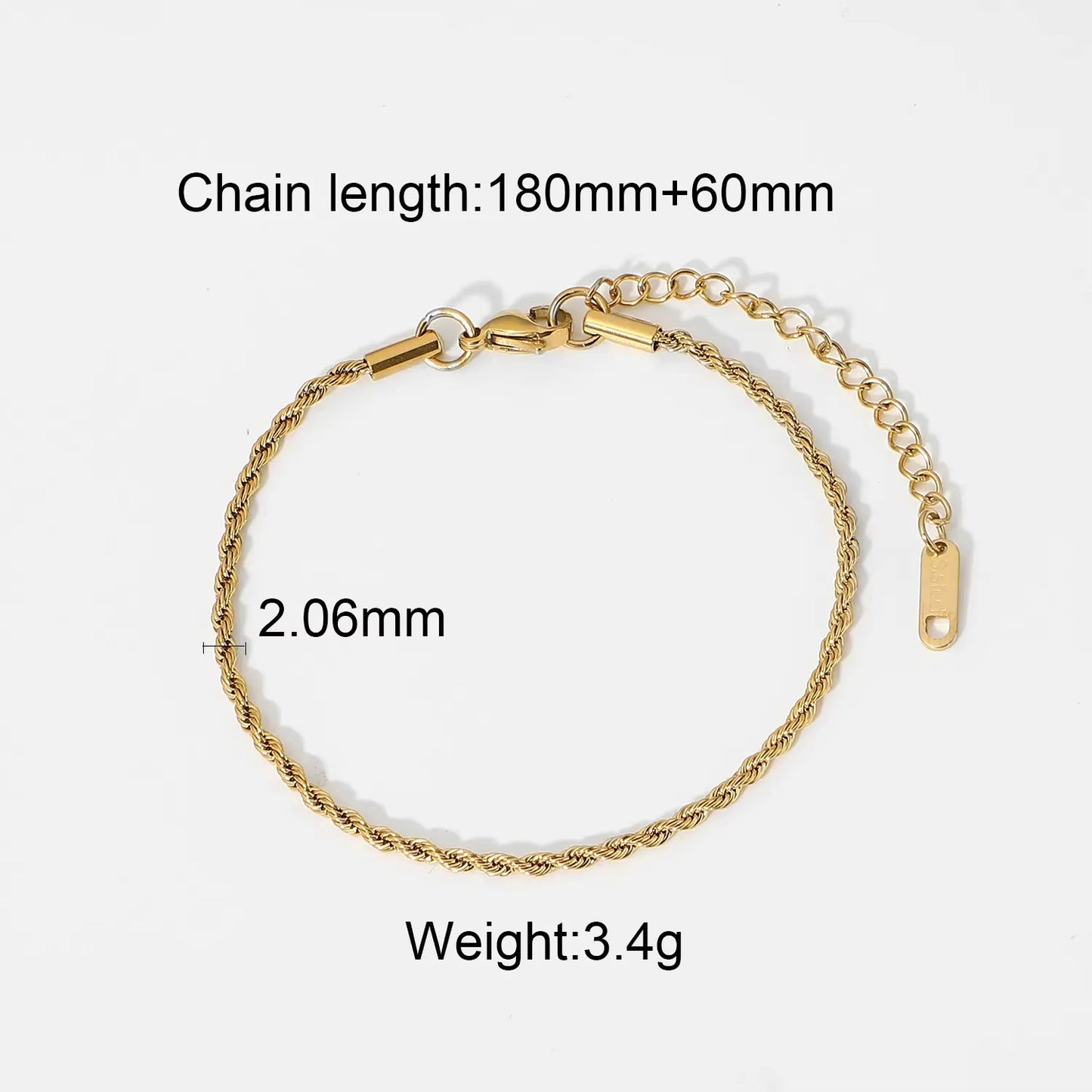 Green Cubic Zircon Heart Figaro Snake Chain Bracelet