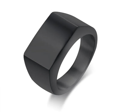 Rectangle Signet ring
