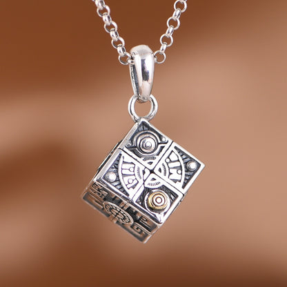 Distinctive Design Square Necklace
