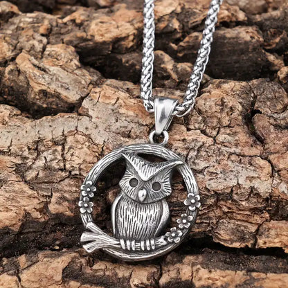 hollow owl Necklace