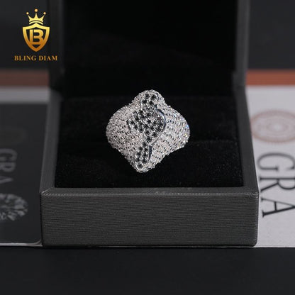 music sign moissanite ring