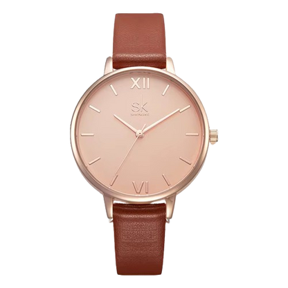 Rose Gold Stainless Steel Watch